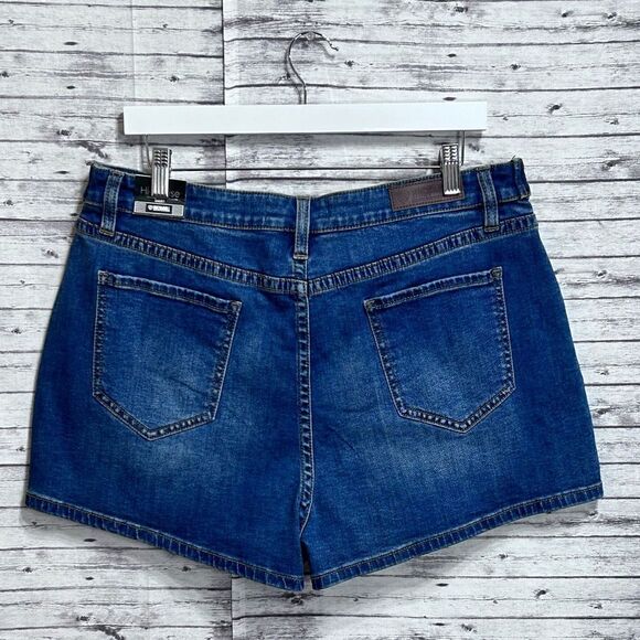 Rock & Roll Denim High Rise Extra Stretch Denim Shorts - Picture 2 of 11